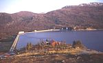 Mullardoch Dam, Glen Affric Hydro Electric Scheme