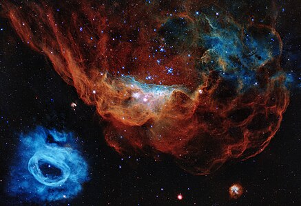 NGC 2014, by NASA/ESA/STScI