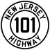 Route 101 marker