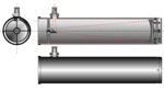 Diagram över kommersiellt amatörteleskop