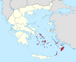 Egeo Meridionale – Localizzazione