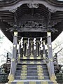 山梨県都留市　生出神社　本殿　一間社入母屋造　向拝唐破風付　明和５年（1768年）棟梁　上鳥沢村、大森三左衛門藤原保義・谷村、花田甚助