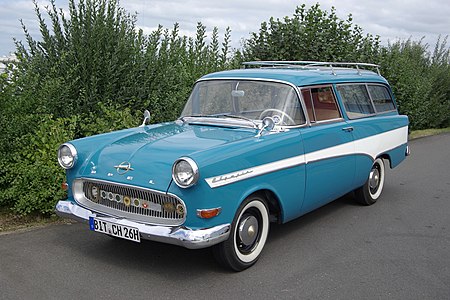 1960 Opel Olympia Rekord P1 1500 Caravan, by Berthold Werner