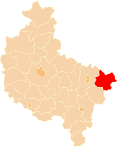 Location within the voivodeship