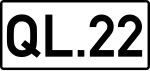 National Route 22 shield}}