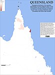 Geographical distribution of the population self-identified as having Indigenous status (Torres Strait Islanders only) and spoken at home on one of Indigenous Australian languages by Statistical Areas 1 (SA1)