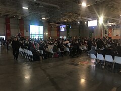 Salle de conférence.