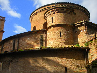 Vista das absides pelo exterior