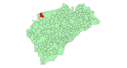 Vallelado – Mappa