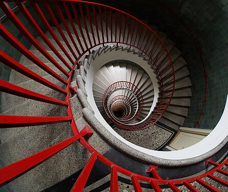 Art Deco-style spiral stairs (created and nominated by PetarM)