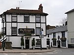 Angel Hotel including attached Medieval Arch