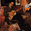 Armando de Basto: Tocador de viola, 1918. Museu Calouste Gulbenkian