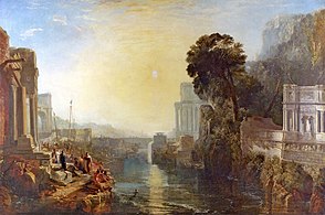 Didon construisant Carthage ou l'Ascension de l'Empire carthaginois (1815) de Turner.