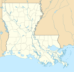 Map showing the location of Pearl River Wildlife Management Area