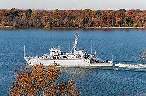 USS Falcon on the Potomac River, 2000