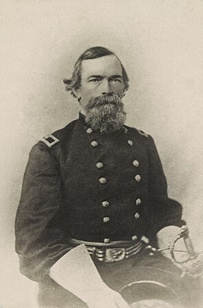 William Birney, Union Army general in the American Civil War. Replaces a truly terrible old image. (Unknown photographer; restored by Adam Cuerden)