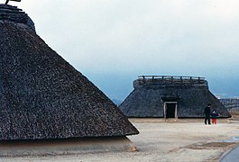 Viviendas reconstruidas en Yoshinogari.