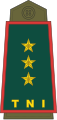 Letnan jenderal[24] (Indonesian Army)