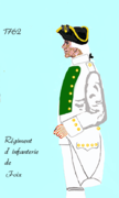 Uniforme de 1762 à 1775