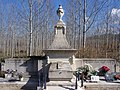 Le monument aux morts du cimetière (fév. 2010).