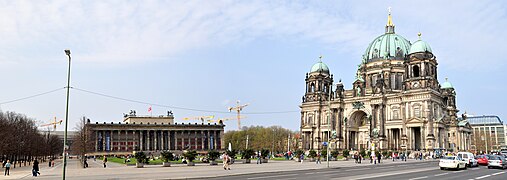 المتحف القديم وكتدرائية برلين