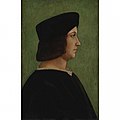 Oil Painting, attrib. Bernardino de' Conti from Pavia, Italy. Sold at Sothebys Auction 2007[16]