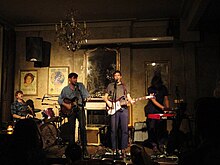 'Oh Mary' single launch at The Old Queens Head, Angel, London on 16 November 2010.