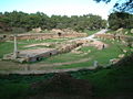 Vue actuelle de l'arène.