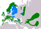 Aire de répartition du Cincle plongeur