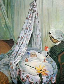 Description de l'image Claude Monet, Jean-Monet-in-His-Cradle.jpg.