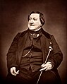 Photograph of Italian composer, Gioachino Rossini, by Étienne Carjat, c. 1865