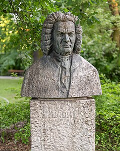 Johann Sebastian Bach, by Witold Marciniak