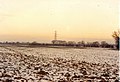 A snowy field in Eton Wick, Berkshire in 1989.