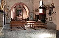 Vue prise en entrant dans la chapelle