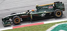 Photo de la Lotus T127 de Fairuz Fauzy à Sepang