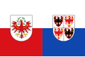 Flag of Tyrol and of Trentino-South Tyrol