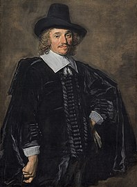 Portrait of a Gentleman (1650-1652) by Frans Hals, Widener Collection, National Gallery of Art, Washington, DC.