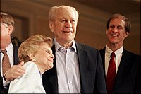 Ford and her husband at a June 2005 Gerald R. Ford Foundation dinner