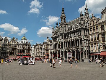 The Grand-Place, towards the King's House