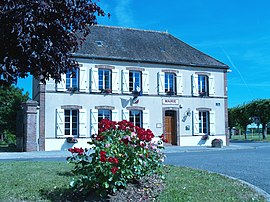 The town hall in Marville-Moutiers-Brûlé