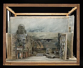 1895 Otello set design.