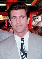 A photograph of Mel Gibson