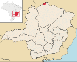 Montalvânia – Mappa