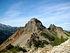 Pinnacle Peak, viewed from Plummer Peak