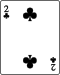 2 of clubs