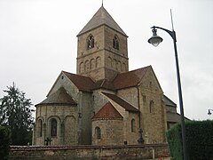 Cabecera de la iglesia de Relanges