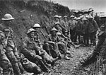 חיילים בשוחה במלחמת העולם הראשונה