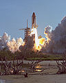 Space Shuttle Discovery maiden launch