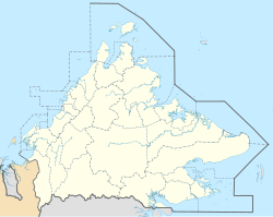 Tanjung Aru is located in Sabah