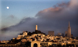 Telegraph Hill from San Francisco Bay
